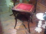 Picture of LEATHER TOP MAHOGANY