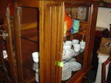 Picture of CHINA CABINET ENGLISH WALNUT